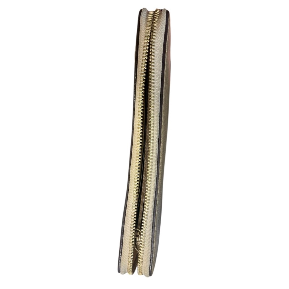 Michael Kors Metallic Gold Zip Wallet - Picture 4 of 12